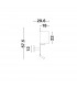 Yama Reading Light Black Fabric Shade Black Aluminium Adjustable - Switched LED 3W 210Lm 3000K LED E27-6