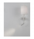 Yama Reading Light White Fabric Shade White Aluminium Adjustable - Switched LED 3W 210Lm 3000K LED E27-2