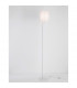 Yama Floor Lamp with Shade White Fabric Shade White Aluminium Switched LED E27-2