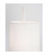 Yama Floor Lamp with Shade White Fabric Shade White Aluminium Switched LED E27-5