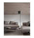 Yama Floor Lamp with Shade Black Fabric Shade Black Aluminium Switched LED E27-2