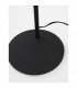 Yama Floor Lamp with Shade Black Fabric Shade Black Aluminium Switched LED E27-6