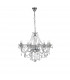 Connor 75cm Multi Arm Chandelier Chrome Aluminium Glass K9 Crystal LED E14-1