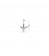 Connor 48cm Multi Arm Chandelier Chrome Aluminium Glass K9 Crystal LED E14-3