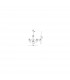Mozart 78cm Multi Arm Chandelier Chrome Aluminium Glass K9 Crystal LED E14-3