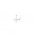 Venezia 8 Light Multi Arm Chandelier Chrome Aluminium Glass K9 Crystals LED E14-3