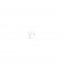 Guscio Flush Wall Uplighter Chrome Metal Clear Glass LED E14-3