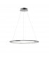 Netuno Integrated LED Pendant Ceiling Light Chrome Aluminium Crystal LED 32W 1580Lm 3000K-1