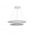 Celine Integrated LED Pendant Ceiling Light Chrome Aluminium Crystal Adjustable LED 52W 3120Lm 3000K-1