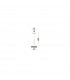 Corona Integrated LED Pendant Ceiling Light Chrome Aluminium Acrylic Crystal LED 12W 720Lm 3000K-4