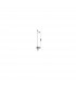 Lara Pendant Ceiling Light Clear Glass Chrome Base LED COB 5W 480Lm 3000K-2