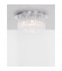 Grane 6 Light Ceiling Light Chrome Metal Glass K9 Crystal LED G9-2