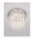 Grane 6 Light Ceiling Light Chrome Metal Glass K9 Crystal LED G9-4