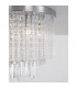 Grane 6 Light Ceiling Light Chrome Metal Glass K9 Crystal LED G9-5