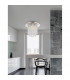 Fontana 5 Light Ceiling Light Chrome Metal K9 Crystal G9-2