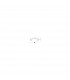 Palermo 3 Light Ceiling Light Chrome Metal White Glass K9 Crystal LED E27-3