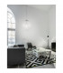 Frozen 25cm Globe Pendant Ceiling Light Clear Glass Inside Chrome Aluminium LED E27-2