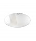 Quale 2 Light Decorative Flush Ceiling Light White Glass Crystal LED E27att-1