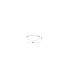 Quale 2 Light Decorative Flush Ceiling Light White Glass Crystal LED E27att-3