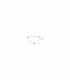 Quale 3 Light Decorative Flush Ceiling Light White Glass Crystal LED E27att-4