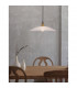 Grane 40cm Dome Pendant Ceiling Light Diamond White Glass Gold Metal LED E27-2