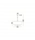 Elizabeth 4 Light Cylindrical Pendant Ceiling Light Antique Bronze Metal Sand Shade LED E14-3