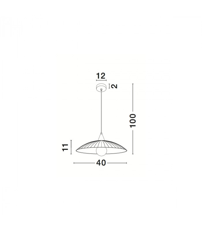 Shell Dome Pendant Ceiling Light Chrome Metal White Clear Structured Glass LED E27att-3