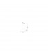 Vinca 30cm Dome Pendant Ceiling Light Chrome Metal White Wipe Technique Glass LED E27-3