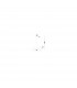 Vinca 30cm Dome Pendant Ceiling Light Chrome Metal Alabaster Glass LED E27-3
