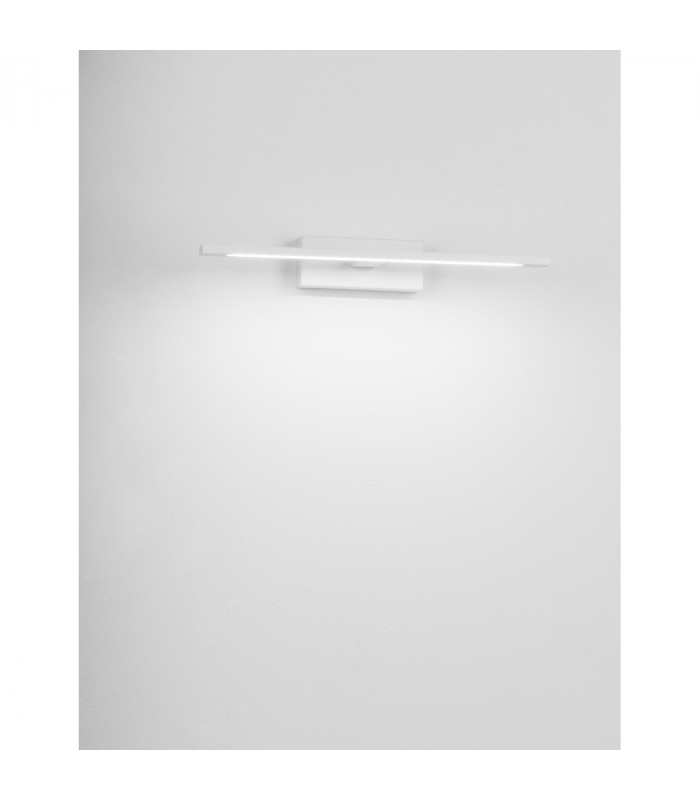 Mondrian Bathroom Over Mirror Light Sandy White Aluminium LED 12W 913Lm 3000K IP44-2