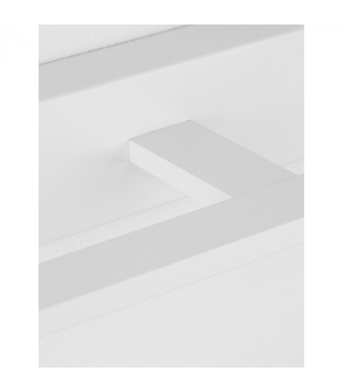Mondrian Bathroom Over Mirror Light Sandy White Aluminium LED 12W 913Lm 3000K IP44-5