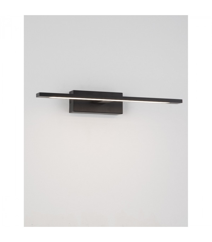 Mondrian Bathroom Over Mirror Light Sandy Black Aluminium LED 12W 913Lm 3000K IP44-3