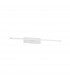 Mondrian Bathroom Over Mirror Light Sandy White Aluminium LED 20W 1615Lm 3000K IP44-1