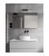 Mondrian Bathroom Over Mirror Light Sandy Black Aluminium LED 20W 1615Lm 3000K IP44-2
