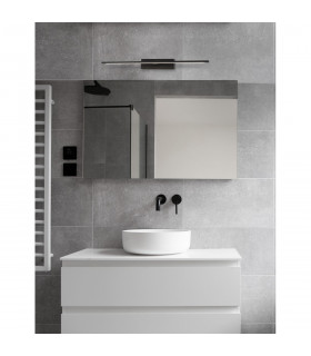 Mondrian Bathroom Over Mirror Light Sandy Black Aluminium LED 20W 1615Lm 3000K IP44-2
