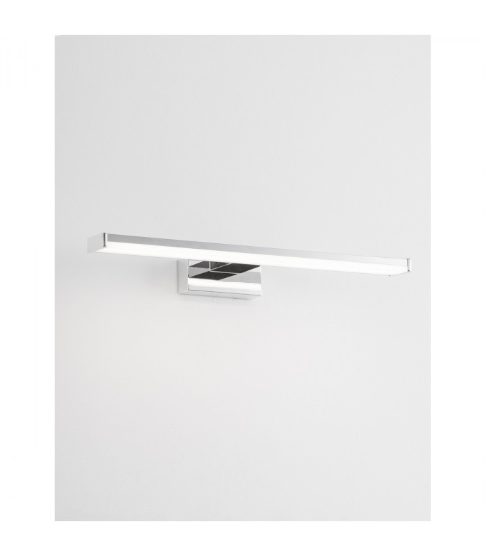 Gropius Bathroom Over Mirror Light Chrome Aluminium LED 8W 640Lm 3000K IP44-2