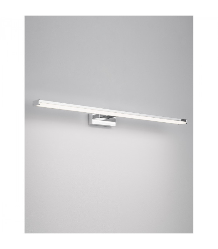 Gropius 60cm Bathroom Over Mirror Light Chrome Aluminium LED 12W 960Lm 3000K IP44-4