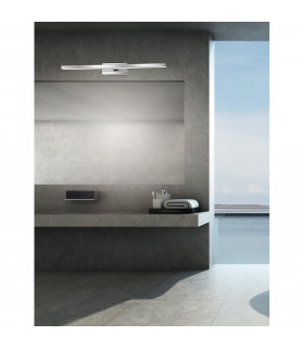 Modena 63cm Bathroom Over Mirror Light Chrome Aluminium LED 18W 1513Lm 3000K IP44-2