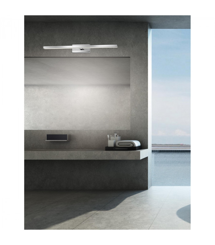 Modena 63cm Bathroom Over Mirror Light Chrome Aluminium LED 18W 1513Lm 3000K IP44-2