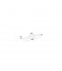 Vanese 63cm Bathroom Over Mirror Light Chrome Aluminium LED 18W 1922Lm 3000K IP44-3