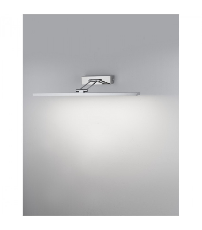 Rosa Bathroom Over Mirror Light Chrome Aluminium LED 18W 530Lm 4000K IP44-3