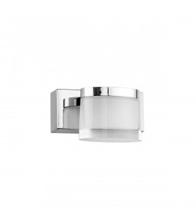 Sabia Single Light Bathroom Wall Lamp Chrome Aluminium LED 5W 513Lm 3000K IP44-1