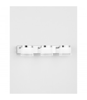 Sabia 3 light Bathroom Wall Lamp Chrome Aluminium LED 15W 1620Lm 3000K IP44-2
