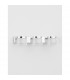 Sabia 3 light Bathroom Wall Lamp Chrome Aluminium LED 15W 1620Lm 3000K IP44-3