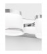 Sabia 3 light Bathroom Wall Lamp Chrome Aluminium LED 15W 1620Lm 3000K IP44-4