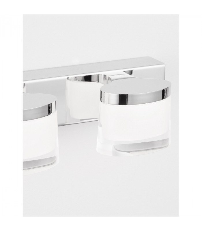 Sabia 3 light Bathroom Wall Lamp Chrome Aluminium LED 15W 1620Lm 3000K IP44-6