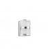 Sabia Bathroom Wall Lamp Chrome Aluminium LED 10W 1007Lm 3000K IP44-1