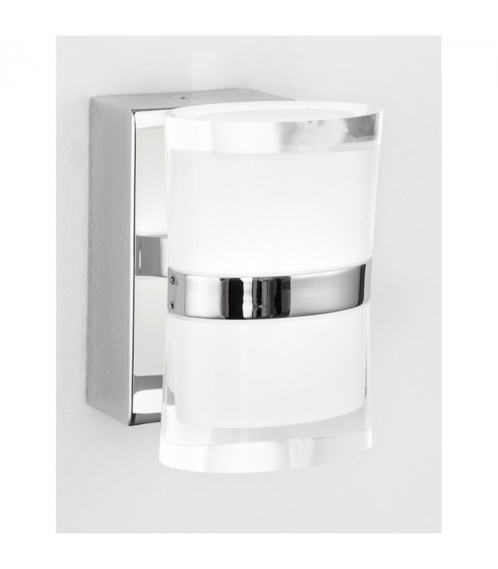 Sabia Bathroom Wall Lamp Chrome Aluminium LED 10W 1007Lm 3000K IP44-3