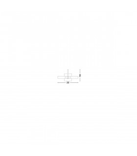 Dritto 2 Light Bathroom Wall Lamp Clear Glass Satin Nickel Metal G9 IP44-2