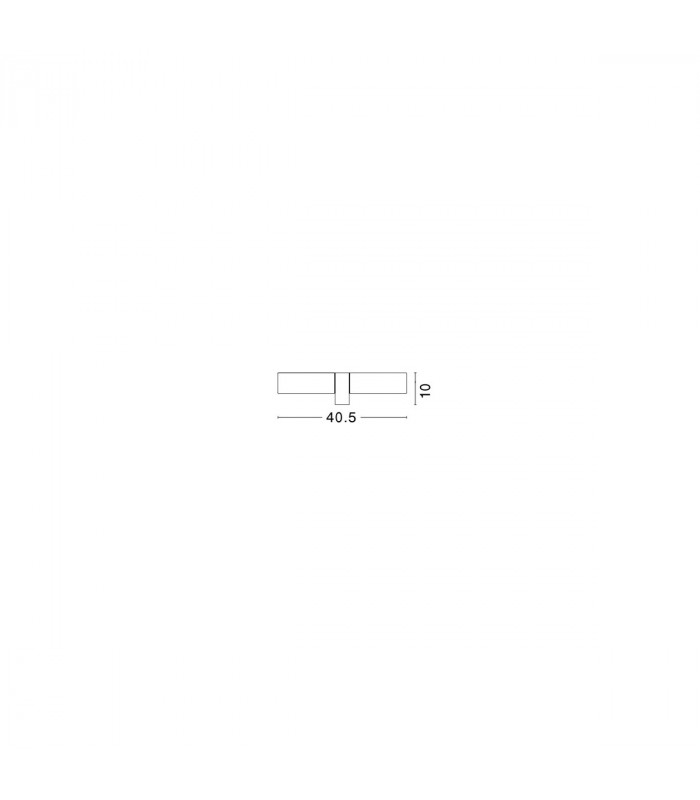 Polo 2 Light Bathroom Wall Lamp White Opal Glass Chrome Aluminium LED E14 IP44-3